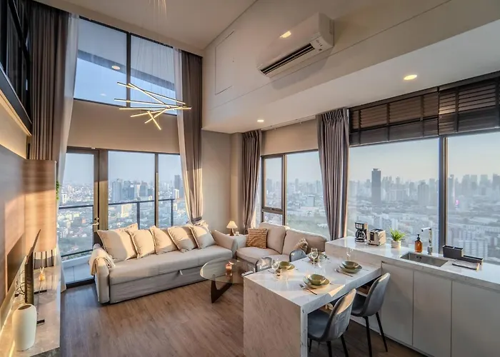 6 Stars Panoramic Bright Designer 2bd Skyline 公寓