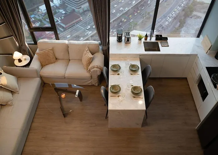 公寓 6 Stars Panoramic Bright Designer 2bd Skyline