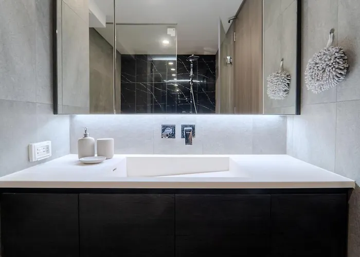 公寓 6 Stars Panoramic Bright Designer 2bd Skyline 曼谷